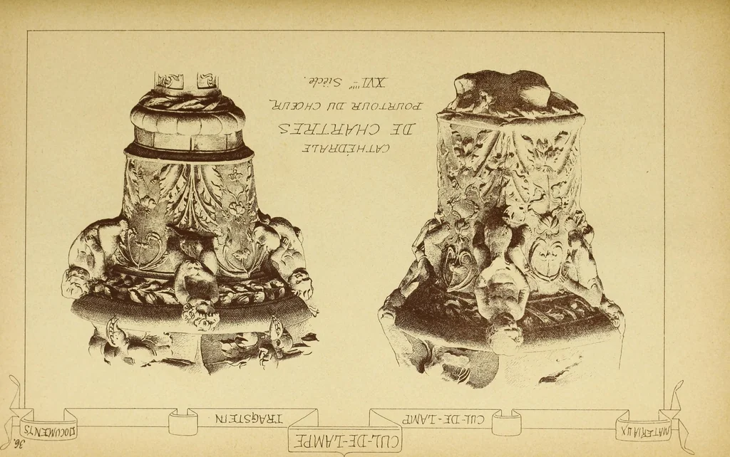 An illustration from Materials and documents of architecture and sculpture : classified alphabetically, 1915, leaf 107