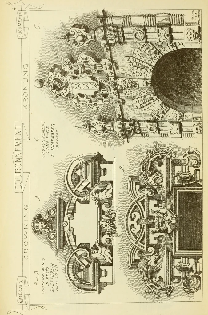 An illustration from Materials and documents of architecture and sculpture : classified alphabetically, 1915, leaf 11