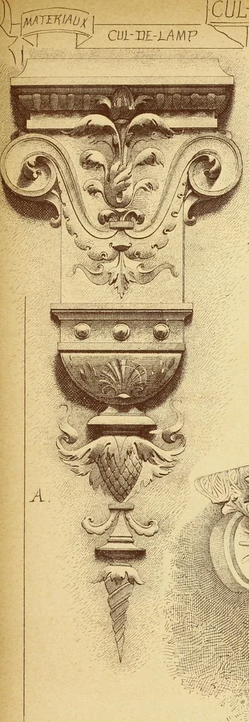 An illustration from Materials and documents of architecture and sculpture : classified alphabetically, 1915, leaf 110