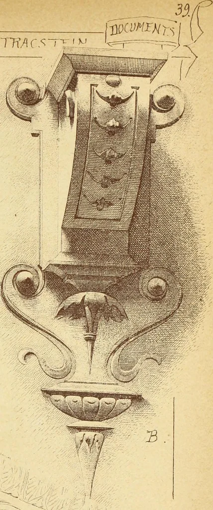 An illustration from Materials and documents of architecture and sculpture : classified alphabetically, 1915, leaf 110