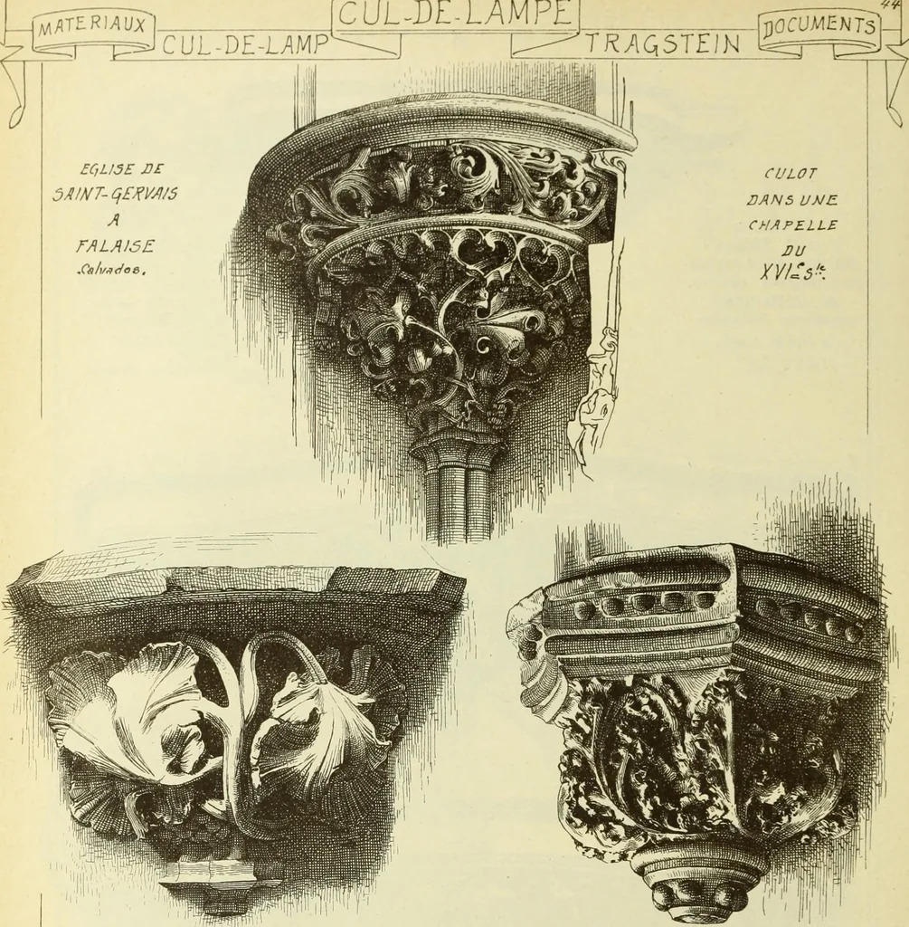 An illustration from Materials and documents of architecture and sculpture : classified alphabetically, 1915, leaf 115