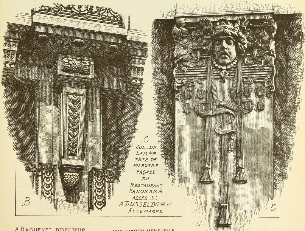 An illustration from Materials and documents of architecture and sculpture : classified alphabetically, 1915, leaf 116