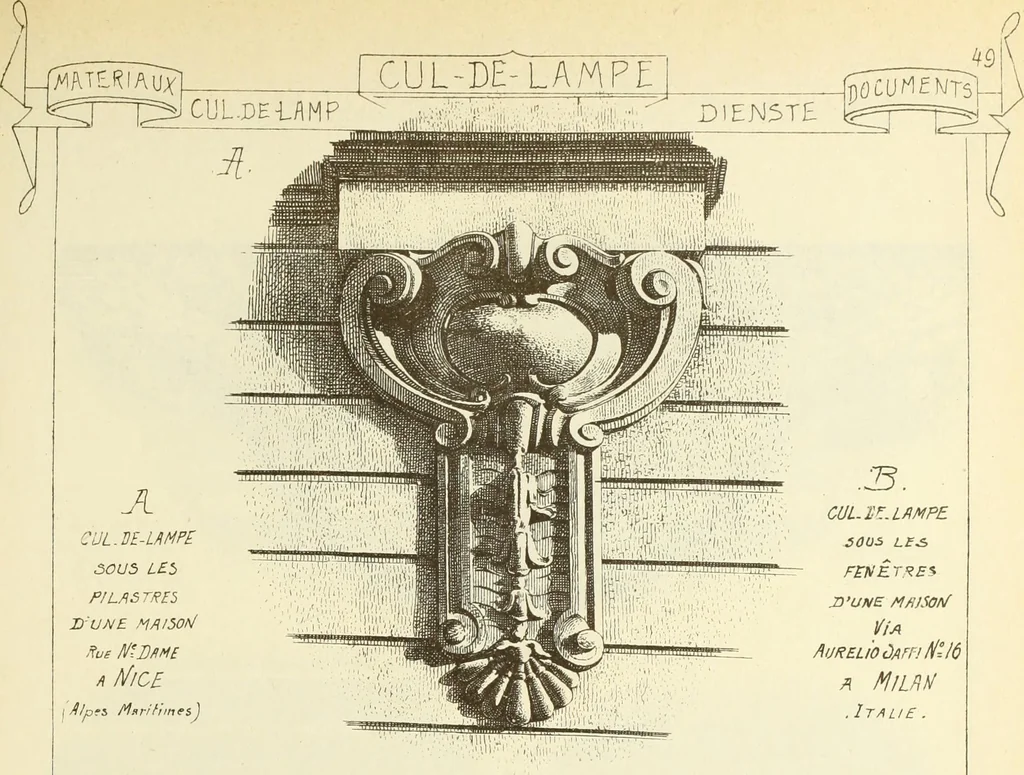 An illustration from Materials and documents of architecture and sculpture : classified alphabetically, 1915, leaf 120