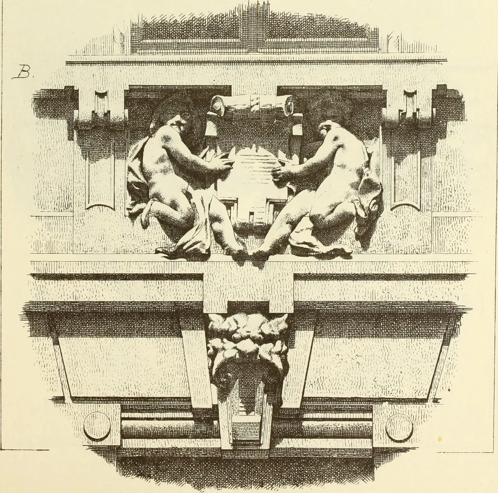 An illustration from Materials and documents of architecture and sculpture : classified alphabetically, 1915, leaf 120