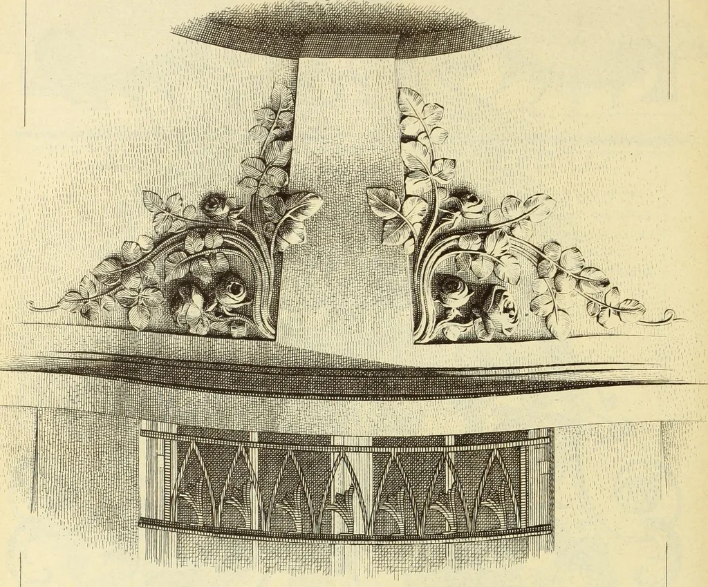 An illustration from Materials and documents of architecture and sculpture : classified alphabetically, 1915, leaf 124
