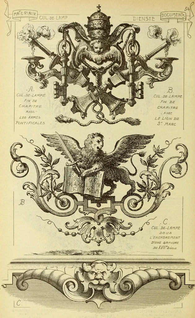 An illustration from Materials and documents of architecture and sculpture : classified alphabetically, 1915, leaf 125