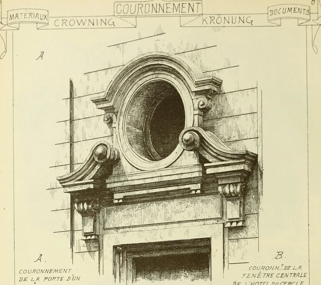 An illustration from Materials and documents of architecture and sculpture : classified alphabetically, 1915, leaf 13