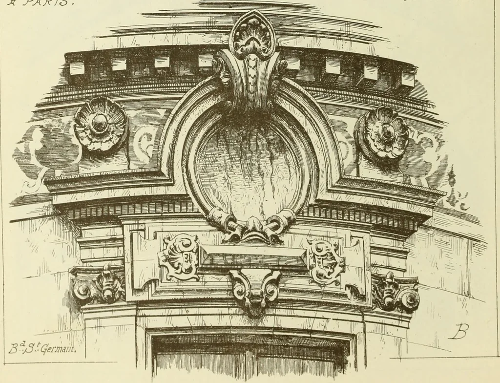 An illustration from Materials and documents of architecture and sculpture : classified alphabetically, 1915, leaf 13