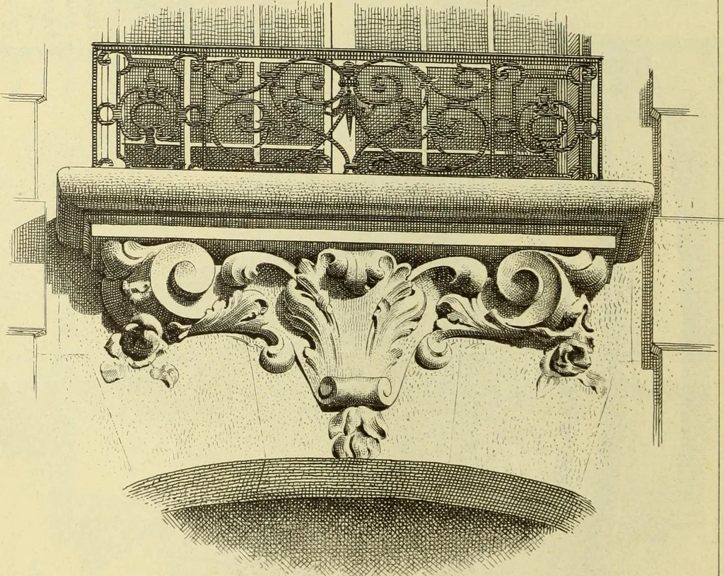 An illustration from Materials and documents of architecture and sculpture : classified alphabetically, 1915, leaf 131