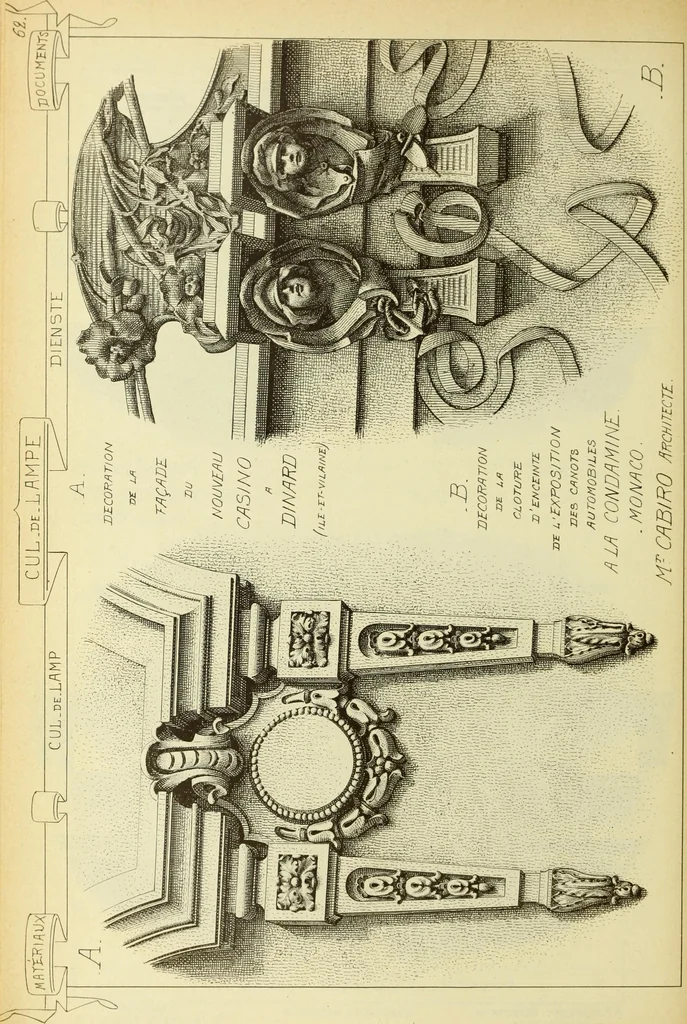 An illustration from Materials and documents of architecture and sculpture : classified alphabetically, 1915, leaf 133