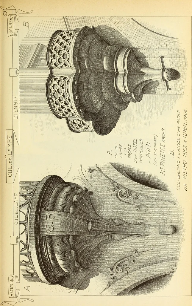 An illustration from Materials and documents of architecture and sculpture : classified alphabetically, 1915, leaf 134