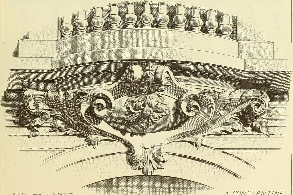 An illustration from Materials and documents of architecture and sculpture : classified alphabetically, 1915, leaf 138