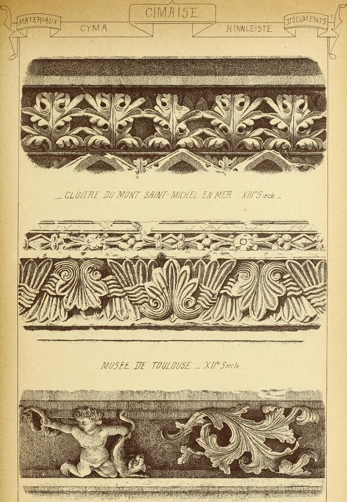 An illustration from Materials and documents of architecture and sculpture : classified alphabetically, 1915, leaf 140