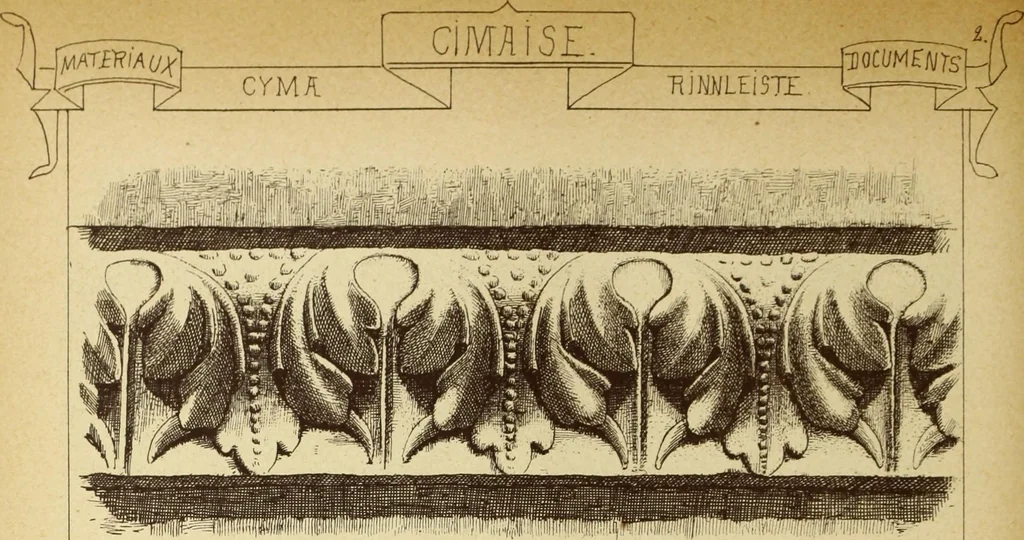 An illustration from Materials and documents of architecture and sculpture : classified alphabetically, 1915, leaf 141