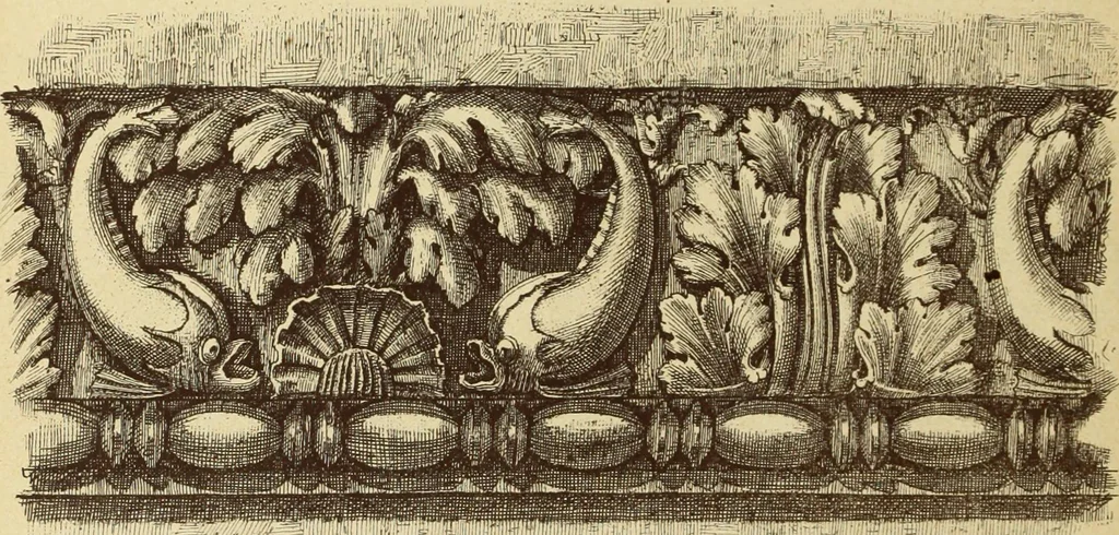 An illustration from Materials and documents of architecture and sculpture : classified alphabetically, 1915, leaf 141
