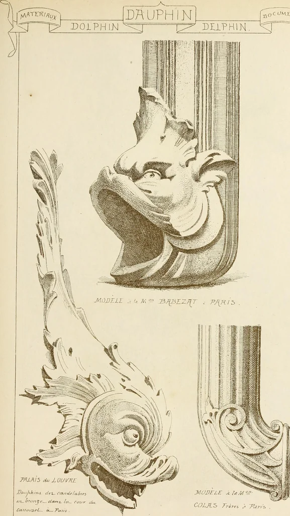 An illustration from Materials and documents of architecture and sculpture : classified alphabetically, 1915, leaf 150