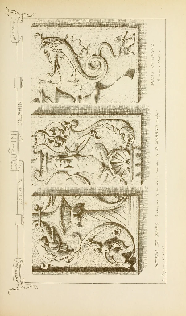 An illustration from Materials and documents of architecture and sculpture : classified alphabetically, 1915, leaf 152