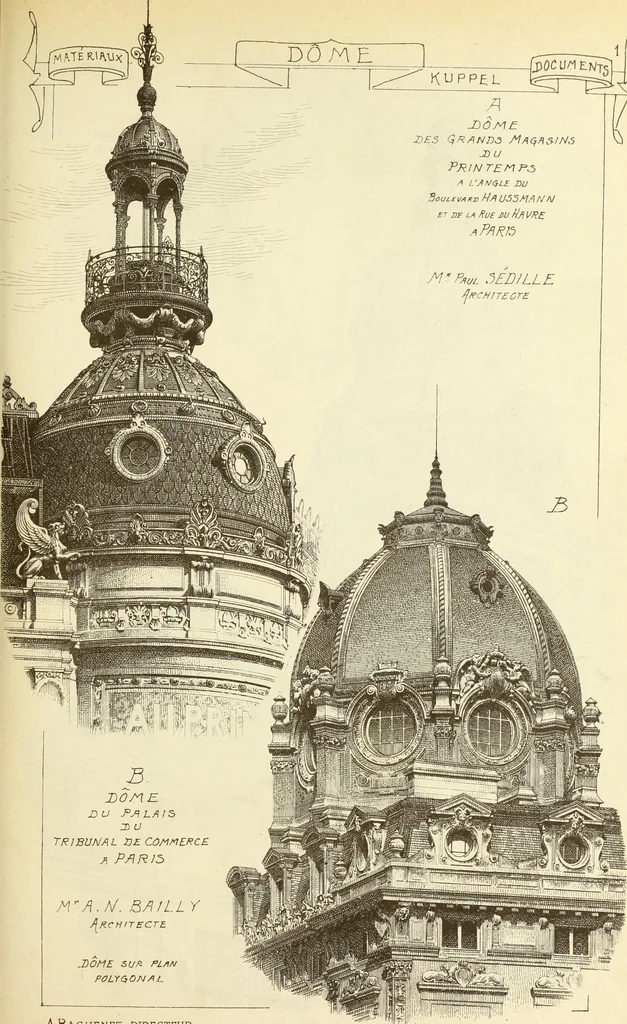 An illustration from Materials and documents of architecture and sculpture : classified alphabetically, 1915, leaf 156