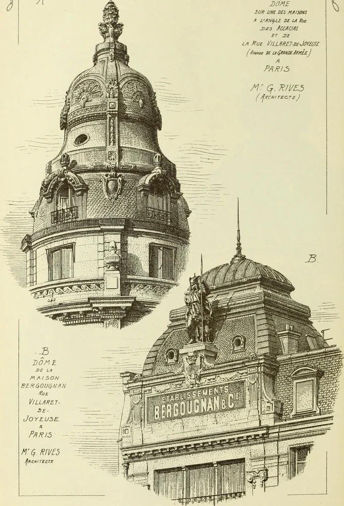 An illustration from Materials and documents of architecture and sculpture : classified alphabetically, 1915, leaf 157