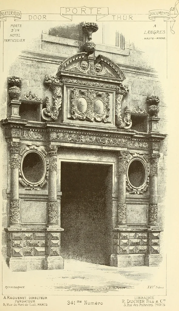 An illustration from Materials and documents of architecture and sculpture : classified alphabetically, 1915, leaf 164