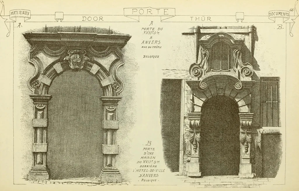 An illustration from Materials and documents of architecture and sculpture : classified alphabetically, 1915, leaf 165