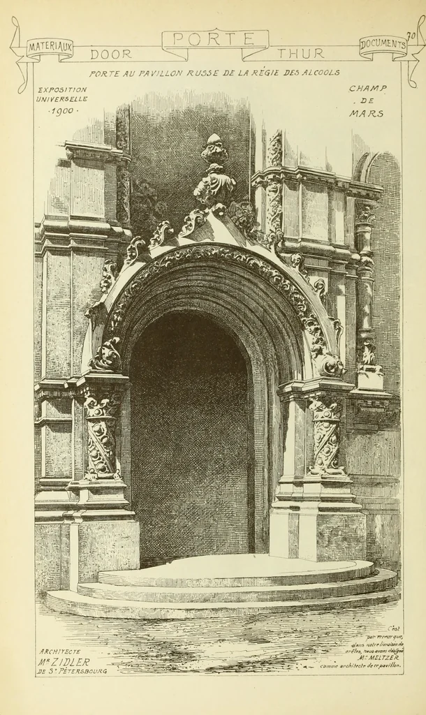 An illustration from Materials and documents of architecture and sculpture : classified alphabetically, 1915, leaf 169