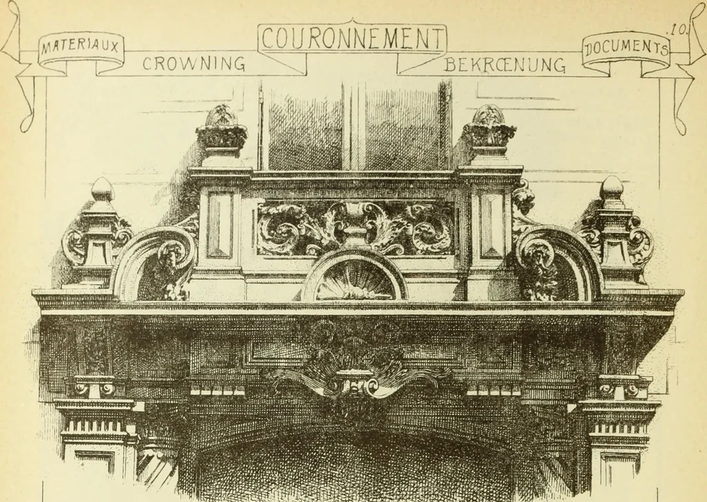 An illustration from Materials and documents of architecture and sculpture : classified alphabetically, 1915, leaf 17