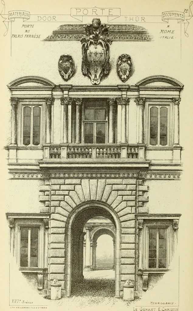 An illustration from Materials and documents of architecture and sculpture : classified alphabetically, 1915, leaf 171