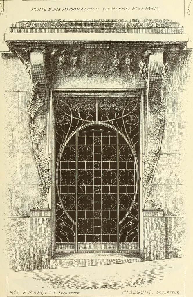 An illustration from Materials and documents of architecture and sculpture : classified alphabetically, 1915, leaf 172