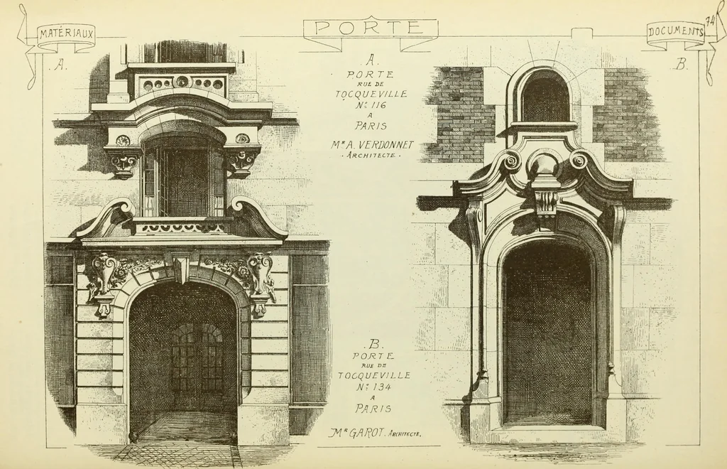 An illustration from Materials and documents of architecture and sculpture : classified alphabetically, 1915, leaf 173