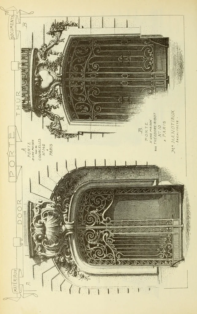 An illustration from Materials and documents of architecture and sculpture : classified alphabetically, 1915, leaf 177