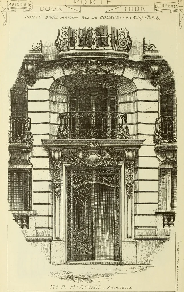 An illustration from Materials and documents of architecture and sculpture : classified alphabetically, 1915, leaf 179