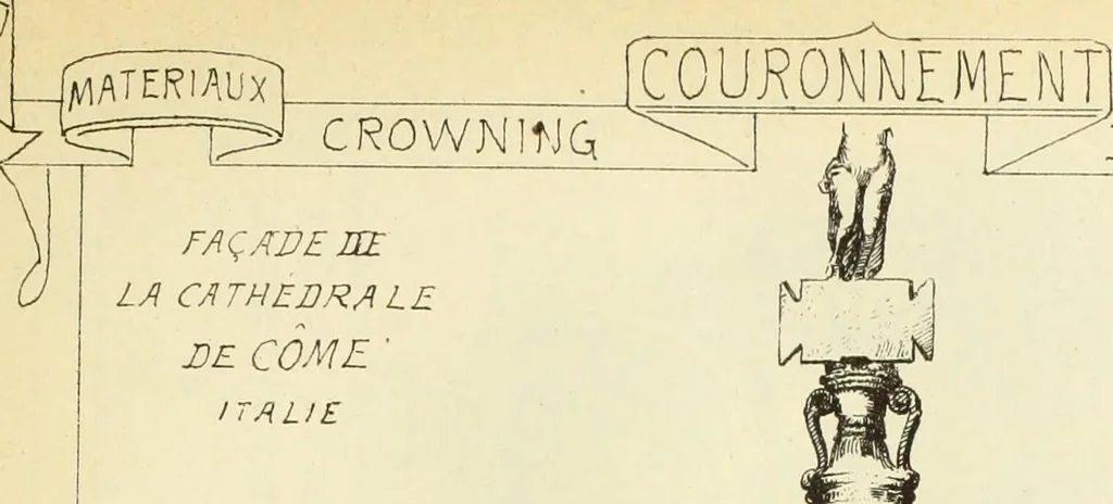 An illustration from Materials and documents of architecture and sculpture : classified alphabetically, 1915, leaf 18