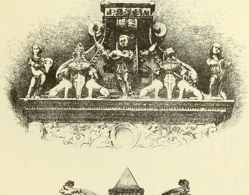 An illustration from Materials and documents of architecture and sculpture : classified alphabetically, 1915, leaf 18