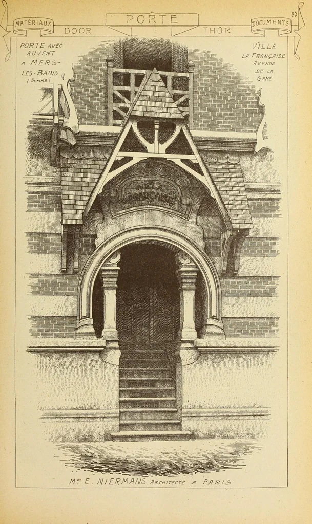 An illustration from Materials and documents of architecture and sculpture : classified alphabetically, 1915, leaf 184