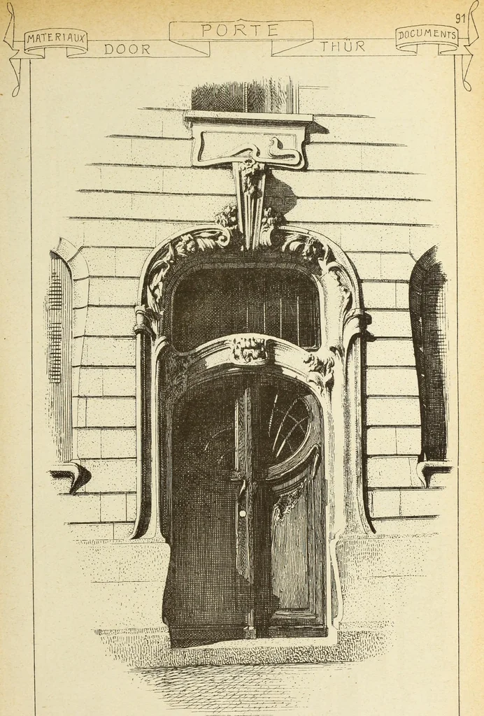 An illustration from Materials and documents of architecture and sculpture : classified alphabetically, 1915, leaf 190
