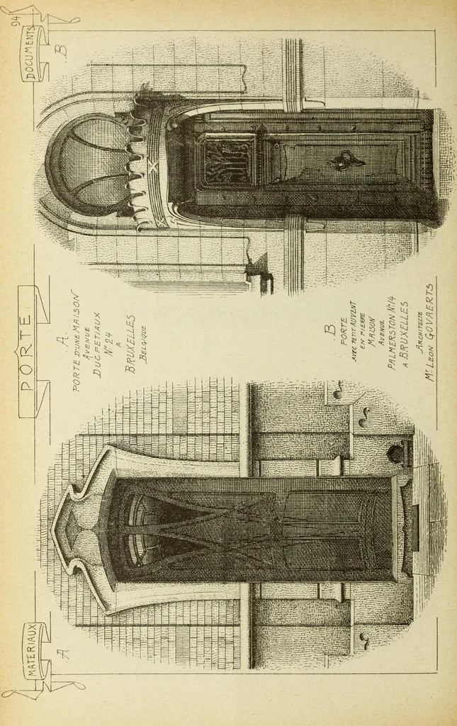 An illustration from Materials and documents of architecture and sculpture : classified alphabetically, 1915, leaf 193