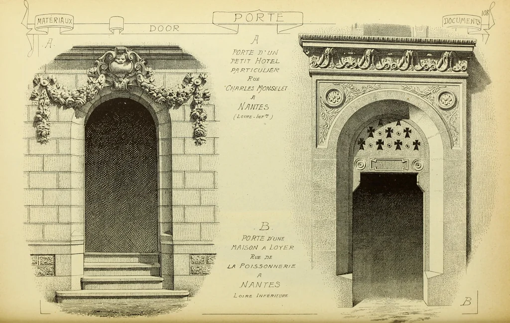An illustration from Materials and documents of architecture and sculpture : classified alphabetically, 1915, leaf 207
