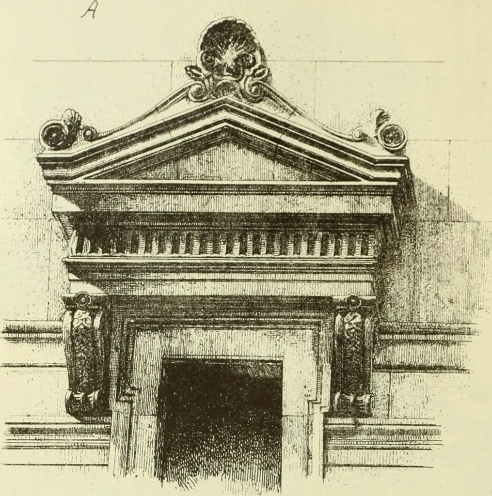 An illustration from Materials and documents of architecture and sculpture : classified alphabetically, 1915, leaf 21