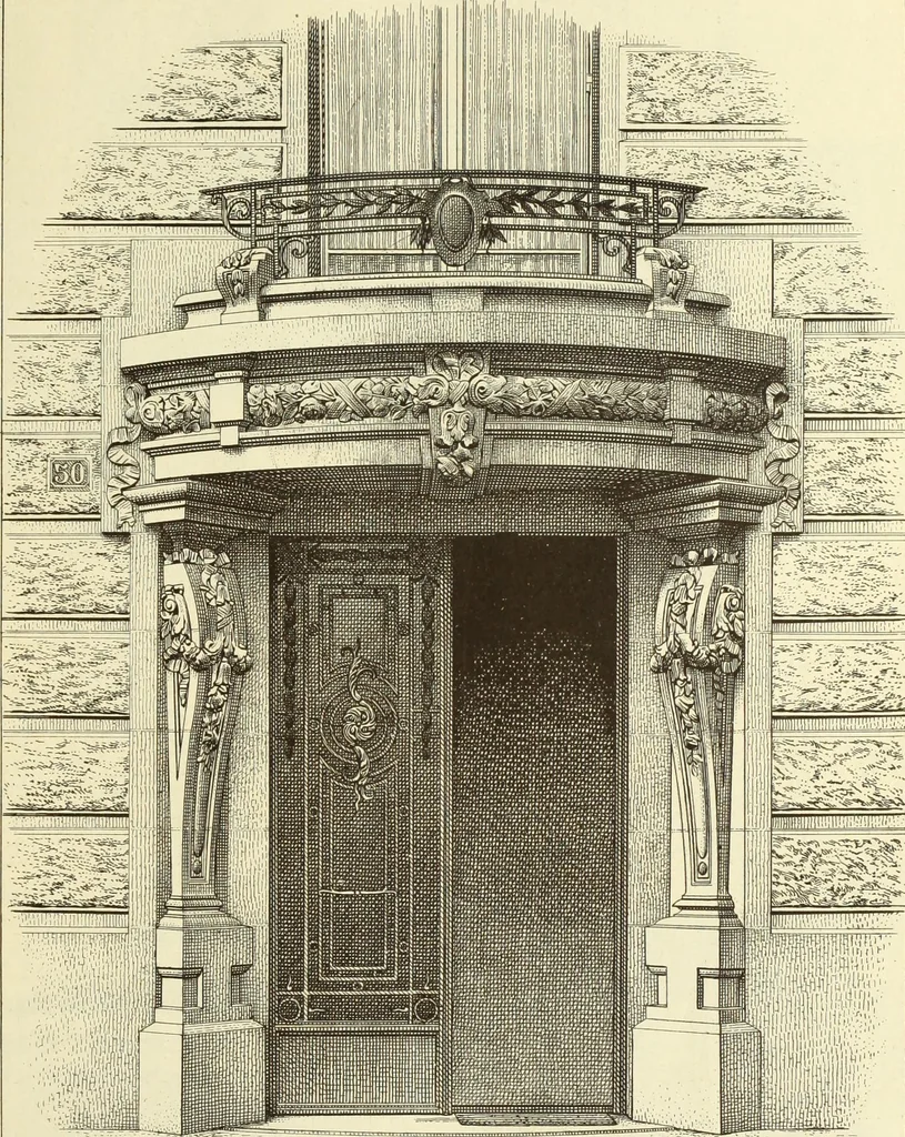 An illustration from Materials and documents of architecture and sculpture : classified alphabetically, 1915, leaf 212