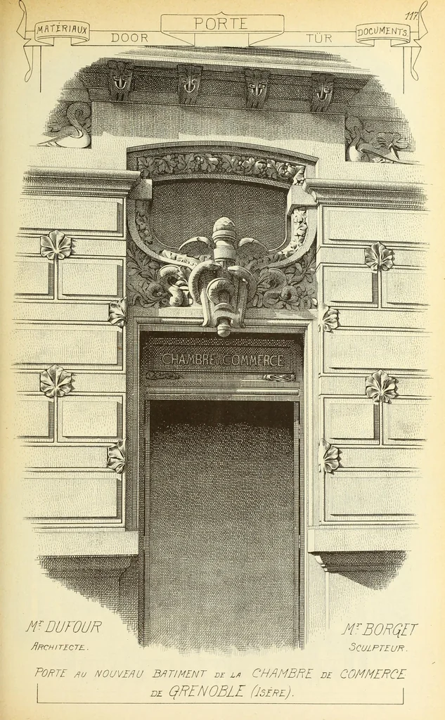 An illustration from Materials and documents of architecture and sculpture : classified alphabetically, 1915, leaf 216