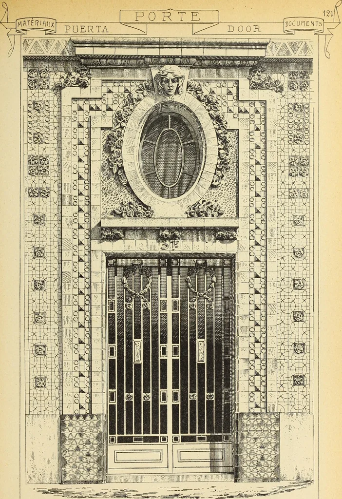 An illustration from Materials and documents of architecture and sculpture : classified alphabetically, 1915, leaf 220