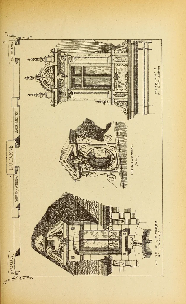 An illustration from Materials and documents of architecture and sculpture : classified alphabetically, 1915, leaf 230