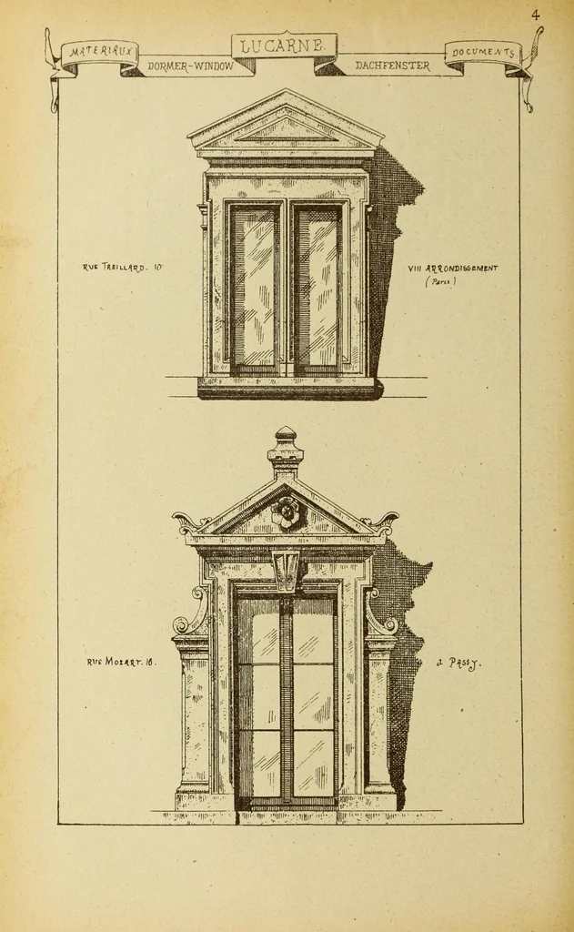 An illustration from Materials and documents of architecture and sculpture : classified alphabetically, 1915, leaf 231