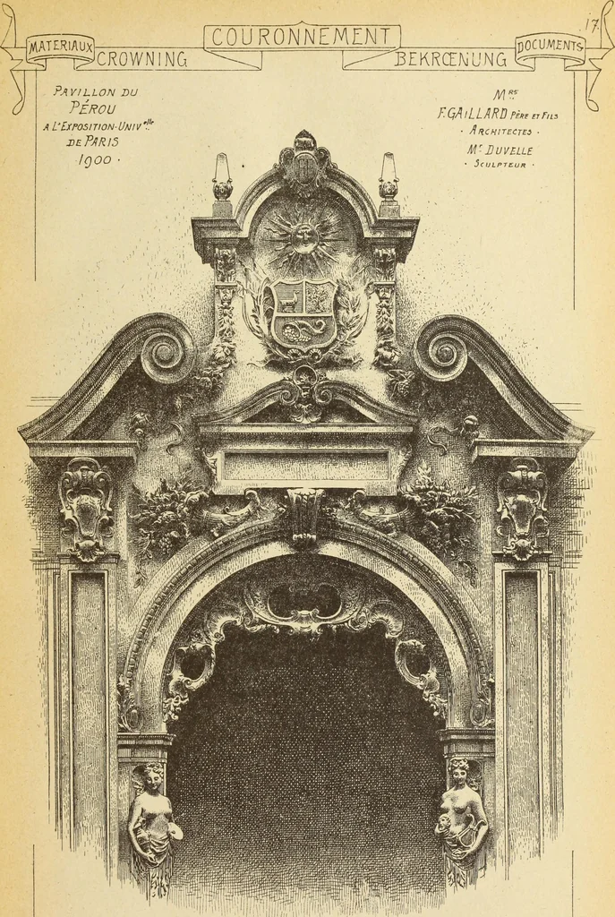 An illustration from Materials and documents of architecture and sculpture : classified alphabetically, 1915, leaf 24