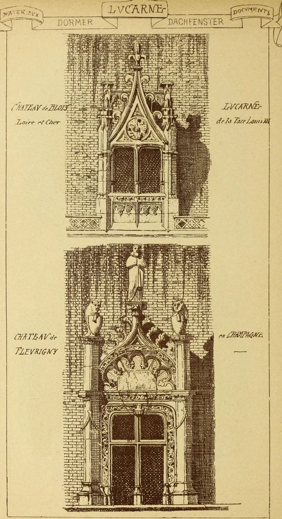 An illustration from Materials and documents of architecture and sculpture : classified alphabetically, 1915, leaf 241