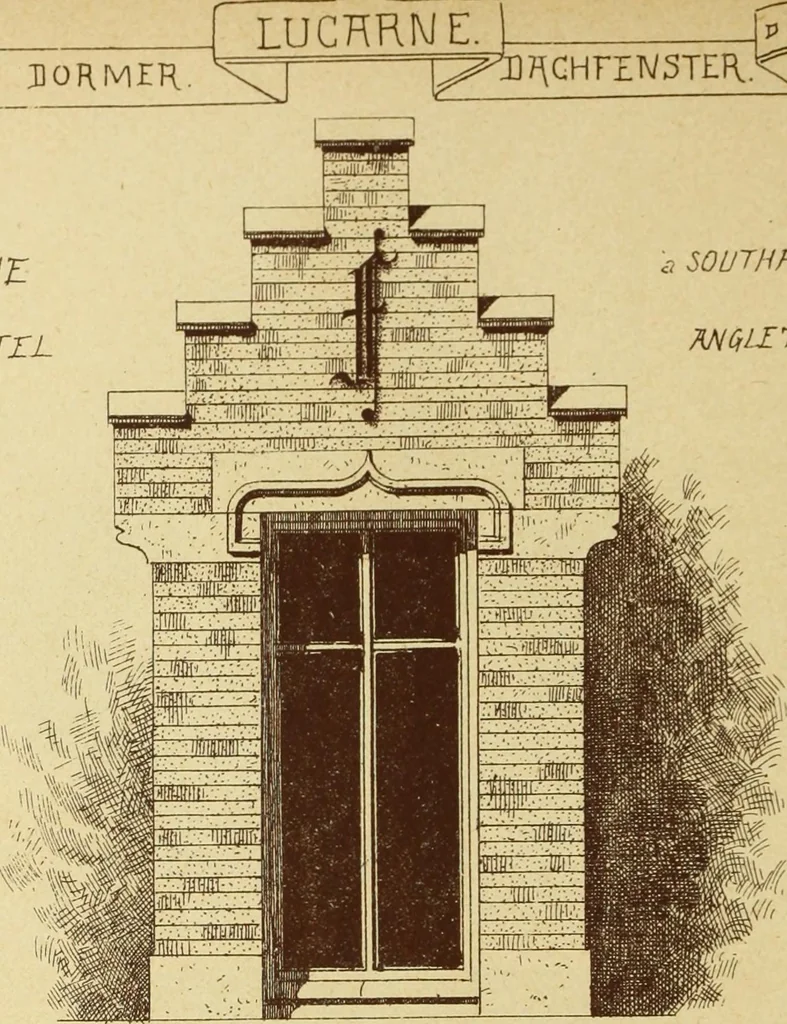An illustration from Materials and documents of architecture and sculpture : classified alphabetically, 1915, leaf 243
