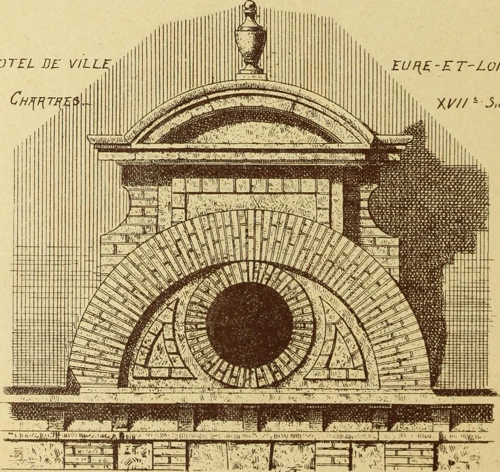 An illustration from Materials and documents of architecture and sculpture : classified alphabetically, 1915, leaf 243