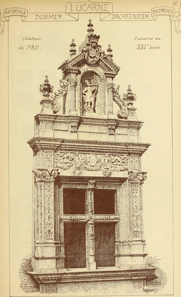 An illustration from Materials and documents of architecture and sculpture : classified alphabetically, 1915, leaf 244