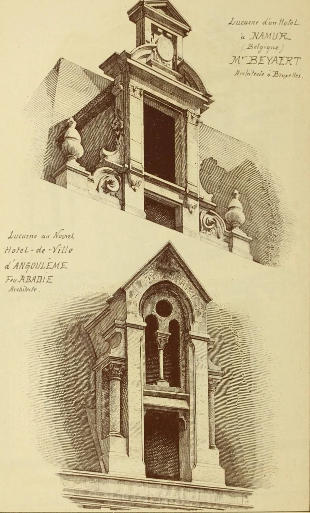 An illustration from Materials and documents of architecture and sculpture : classified alphabetically, 1915, leaf 247